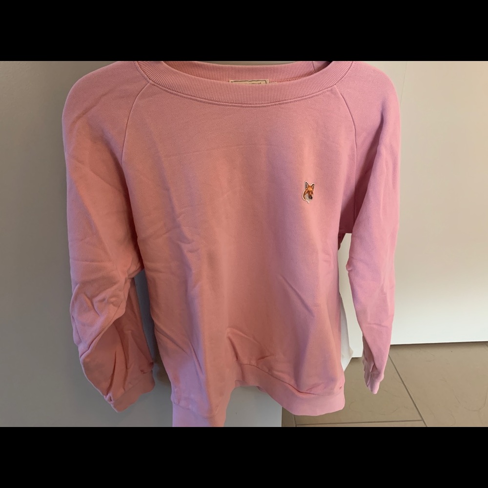 Maison Kitsune Foxhead Crewneck Sweatshirt